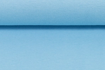 Bündchen "Heike", Strickschlauch, hellblau, 0,5 m